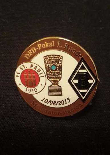 значок St.Pauli-Borussia M.G.  №0468