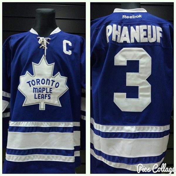 свитер хоккейный Toronto Maple Leafs №3 PHANEUF