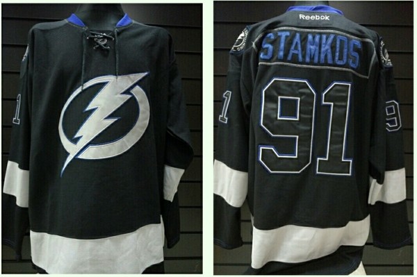 свитер хоккейный Tampa Bay Lightning №91 STAMKOS