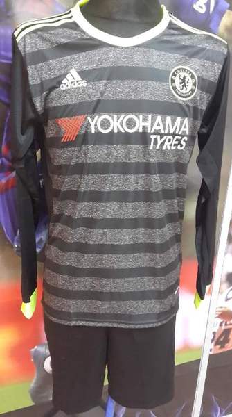 форма Chelsea   длинный рукав  2016-2017  гостевая