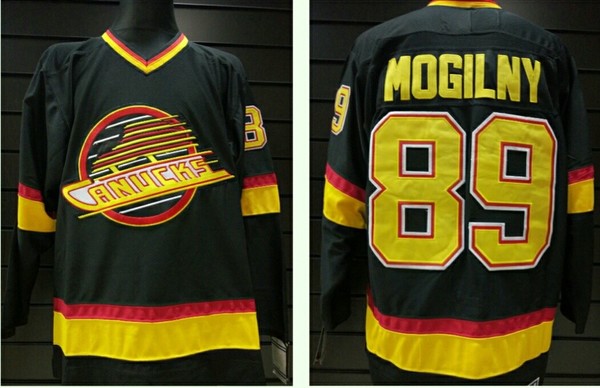свитер хоккейный Vancouver Canucks №89 MOGILNY