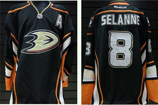 свитер хоккейный Anaheim Ducks №8 SELANNE