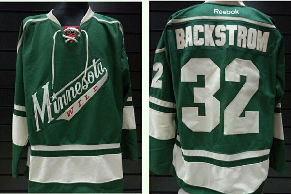 свитер хоккейный Minnesota Wild №32 BACKSTROM