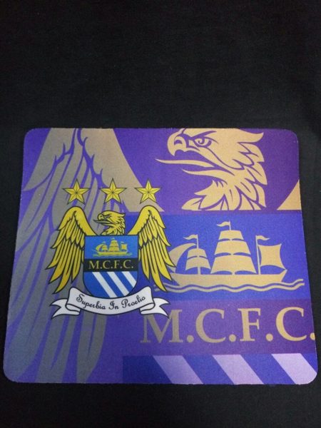 коврик для мышки Manchester City 21 х 18 см
