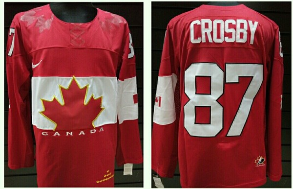 свитер хоккейный Canada №87 CROSBY