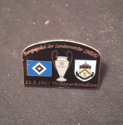 значок Hamburger -FC Burnley(№0442)