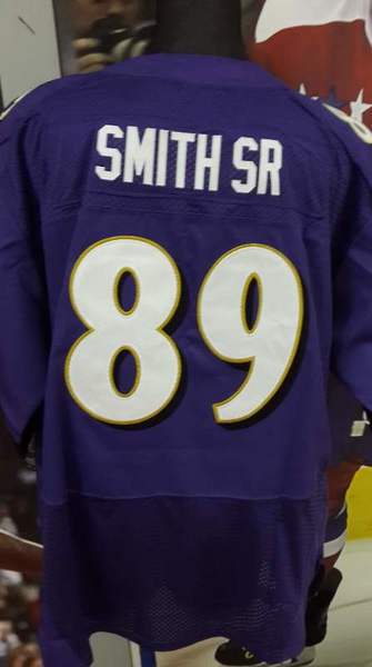 майка для американского футбола Baltimor Ravens №89 SMITH SR