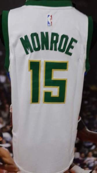 майка баскетбольная Milwaukee Bucks №15 MONROE  adidas