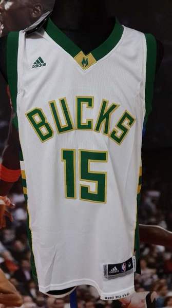 майка баскетбольная Milwaukee Bucks №15 MONROE  adidas