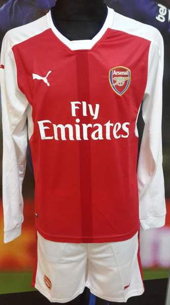 форма Arsenal   длинный рукав  2016-2017  домашняя