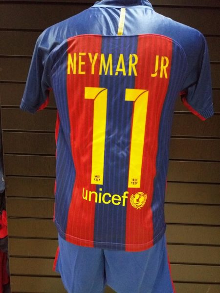 форма детская Barcelona №11 NEYMAR JR  2016-2017 nike