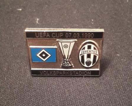 значок Hamburger SV-Juventus(№0406)