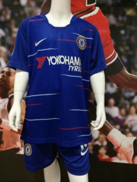 форма детская Chelsea №10 HAZARD   2018-2019  домашняя