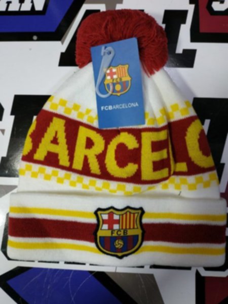 шапка Barcelona  с вышивкой  акрил 100%