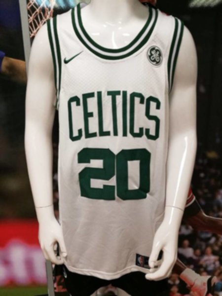 майка баскетбольная Boston Celtics №20 HAYWARD  nike