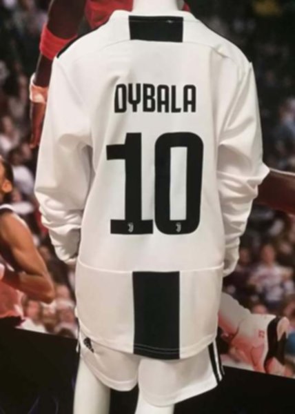 форма детская Juventus №10 DYBALA  длинный рукав  2018-2019