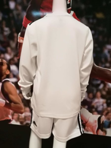 форма детская длинный рукав Real Madrid  2018-2019  домашняя