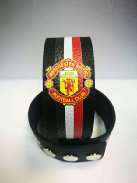 браслет Манчестер Юнайтед(кожа)