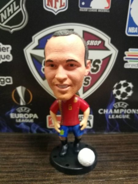 фигурка Иньеста  Испания  6,5 см
