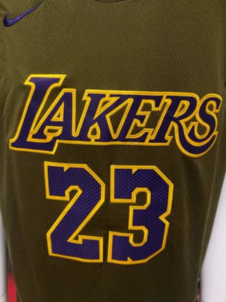майка баскетбольная Los Angeles Lakers №23 JAMES  nike