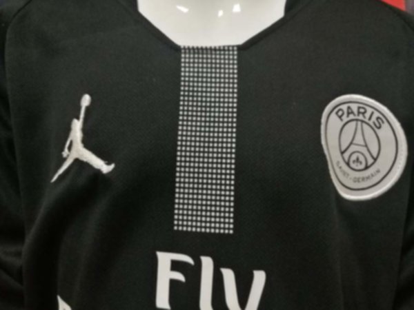 форма детская Paris SG №7 MBAPPE  длинный рукав  2018-2019