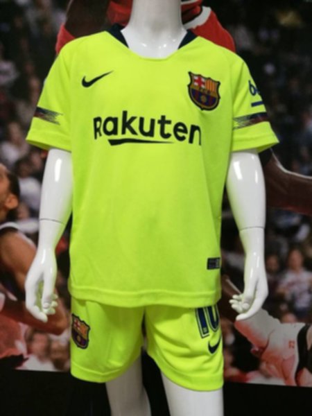 форма детская Barcelona №10 Messi  2018-2019  гостевая