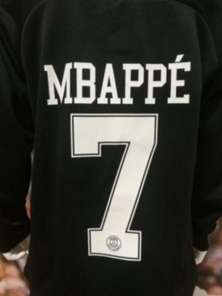 форма детская Paris SG №7 MBAPPE  длинный рукав  2018-2019