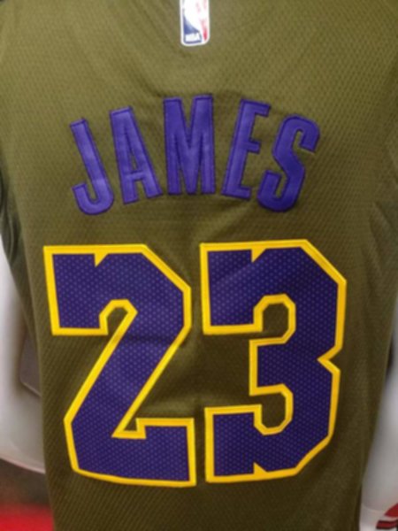 майка баскетбольная Los Angeles Lakers №23 JAMES  nike