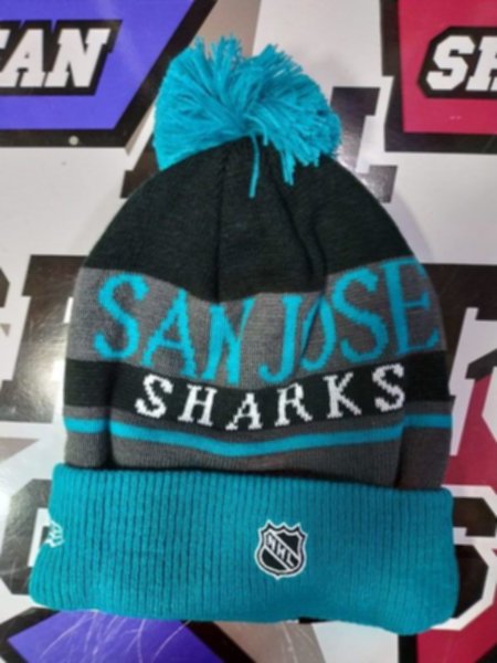 шапка San Jose Sharks  new era  акрил 100%