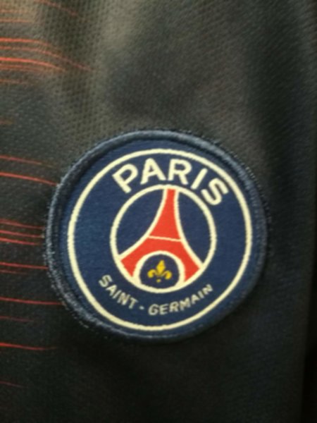 форма детская длинный рукав Paris SG №7 MBAPPE  домашняя  2018-2019