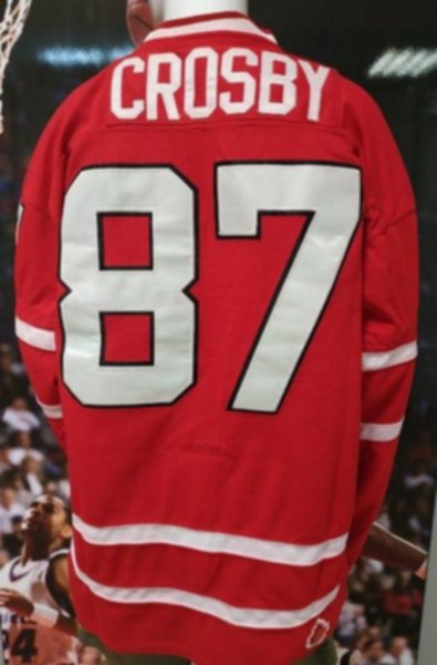 свитер хоккейный сборной Канады №87 CROSBY  Vancouver 2010