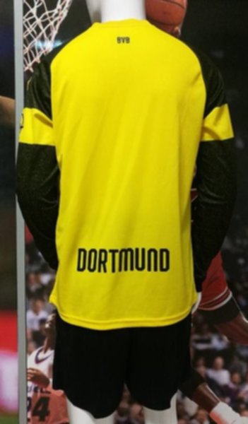 форма Borussia Dortmund  длинный рукав 2018-2019  домашняя