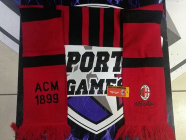 шарф Милан  170см х 18см  с вышивкой  акрил 100%