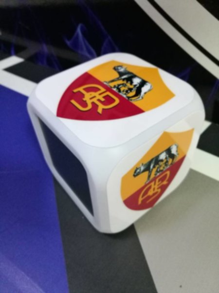 часы с LED AS Roma  8х8х8см