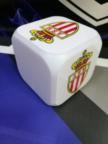 часы с LED AC Monaco   8х8х8см 