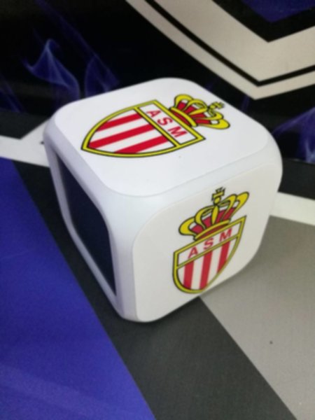 часы с LED AC Monaco   8х8х8см 