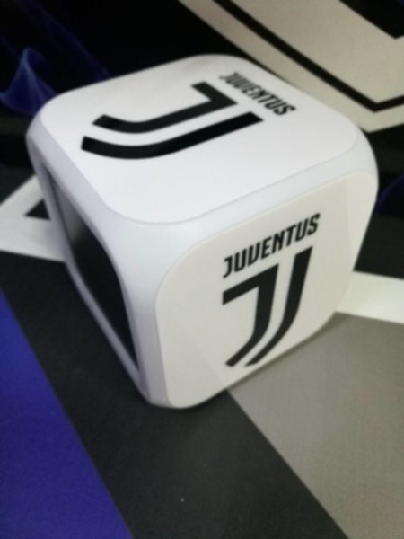 часы с LED Juventus  8х8х8см