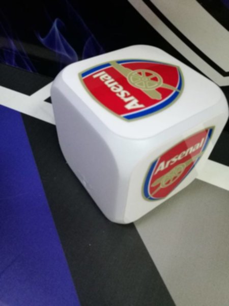 часы с LED Arsenal  8х8х8см