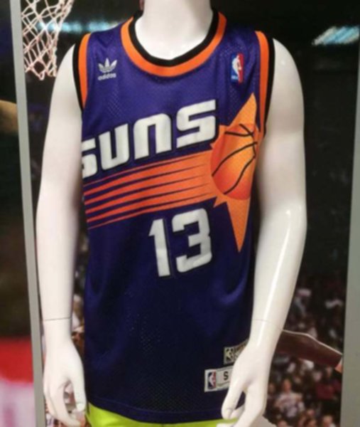 майка баскетбольная  ретро Phoenix Suns №13 NASH   adidas