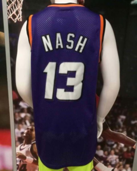 майка баскетбольная  ретро Phoenix Suns №13 NASH   adidas