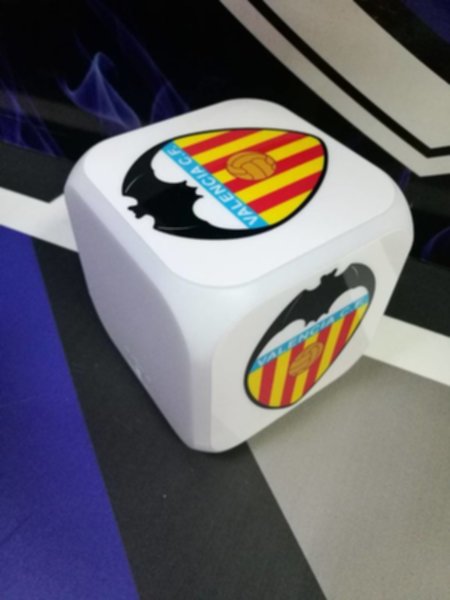 часы с LED Valencia  8х8х8см 