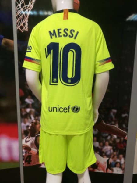 форма Barcelona №10 MESSI  2018-2019  гостевая