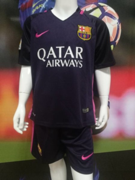 форма детская Barcelona(гостевая)(2016-2017)