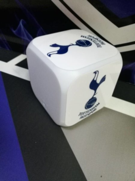часы с LED Tottenham  8х8х8см