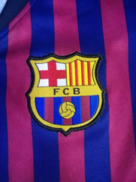 майка женская Barcelona  2018-2019  домашняя