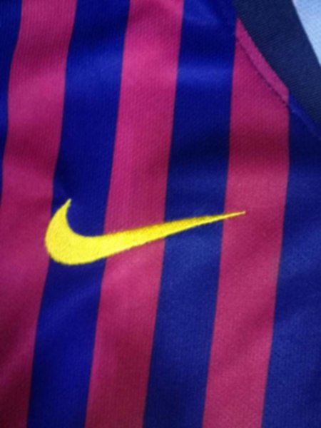 майка женская Barcelona  2018-2019  домашняя