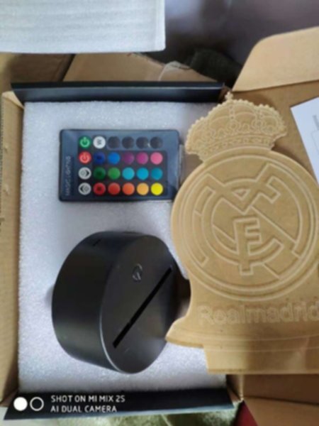 светильник LED Manchester City 19см х 15см х 4см