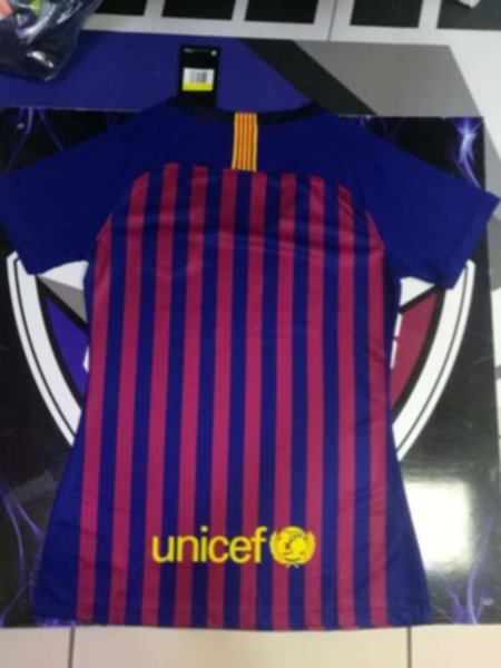 майка женская Barcelona  2018-2019  домашняя