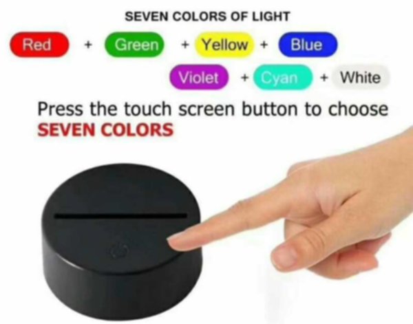 светильник LED мяч  19см х 15см х 4см