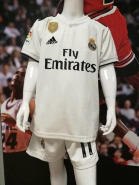 форма детская Real Madrid №11 BALE  2018-2019  домашняя